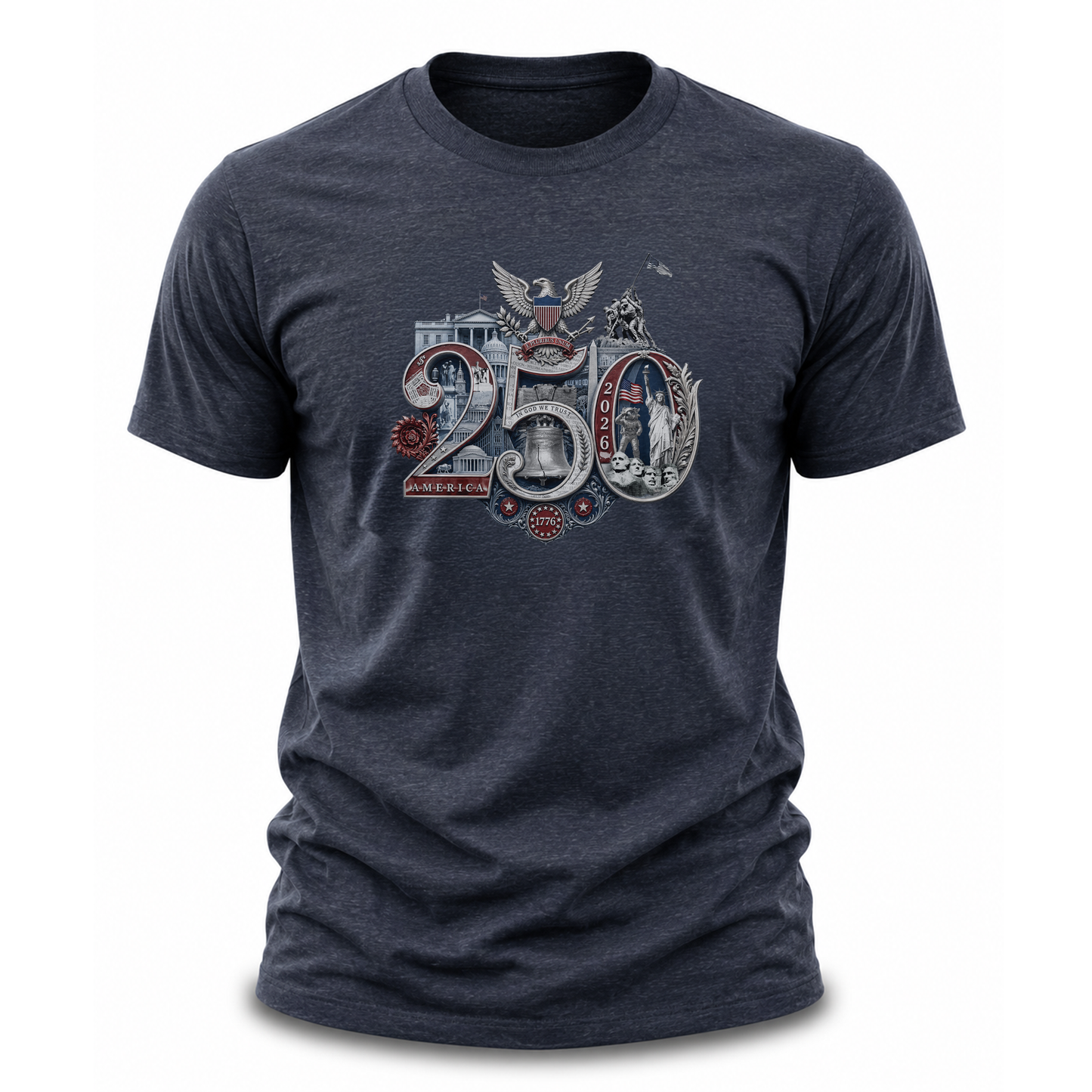 America 250th T-Shirt featuring the 250th Seal™ commemorative design