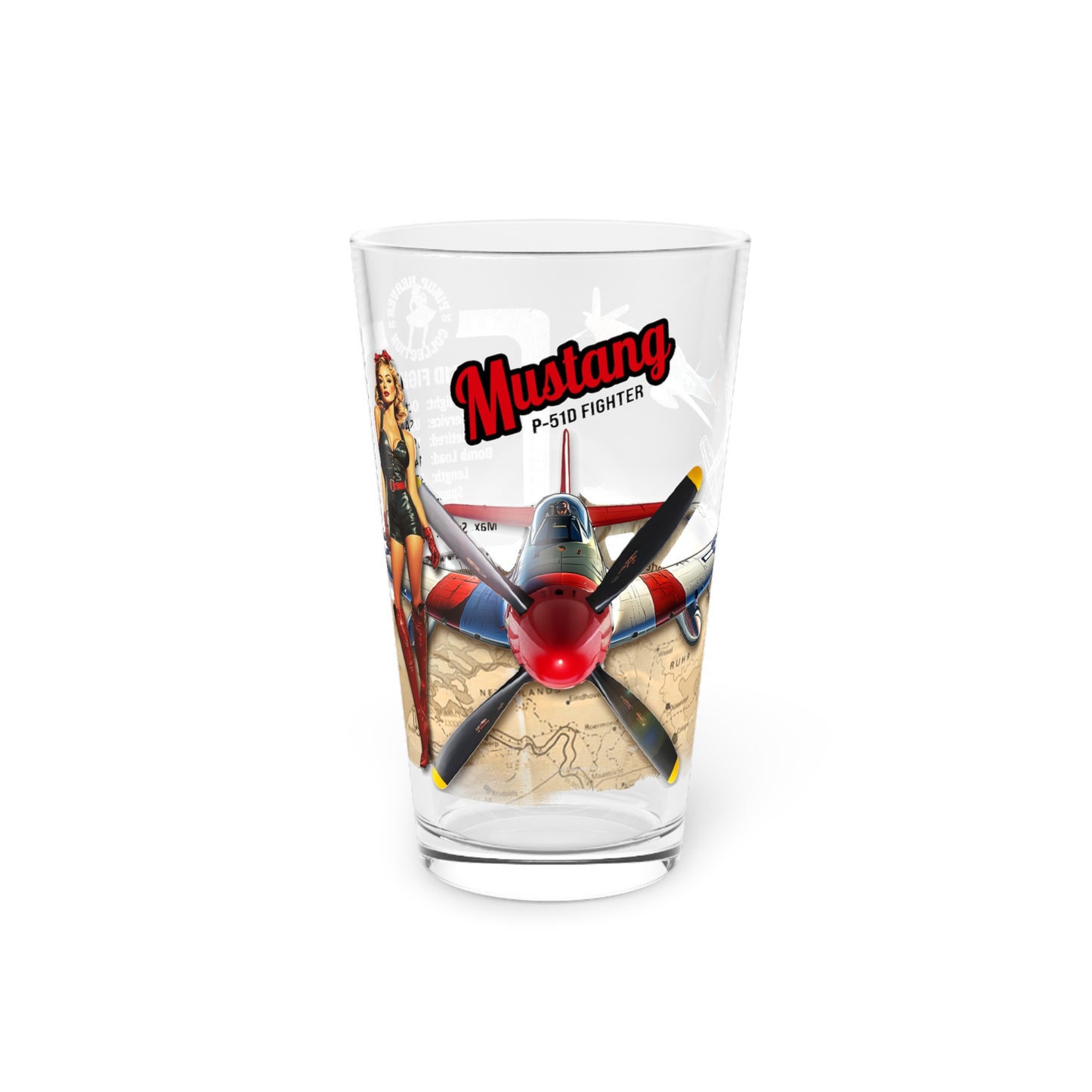 America 250th Pint Glass featuring the 250th Seal™ commemorative design