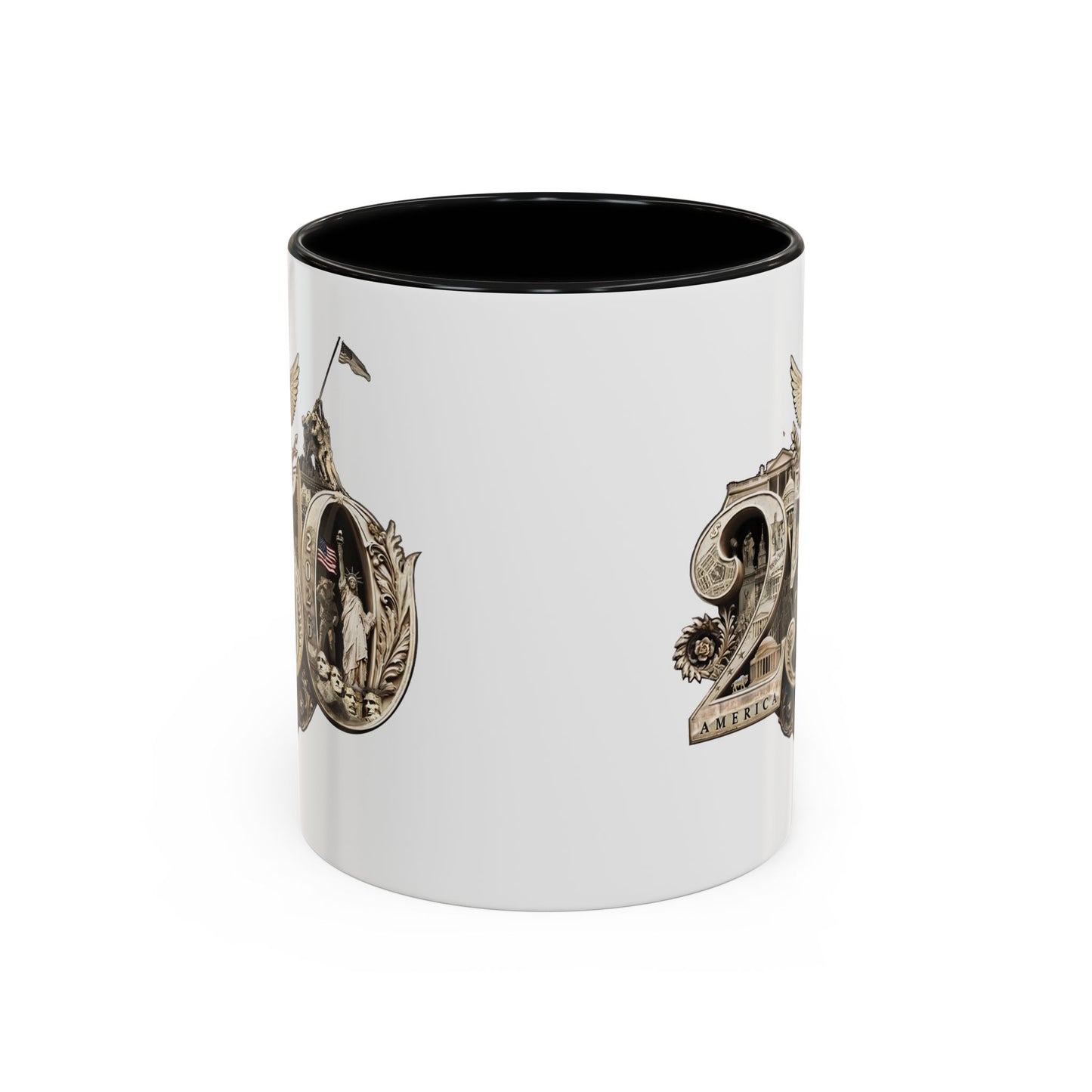 America 250th Anniversary Commemorative Accent Mug –   11oz 15oz