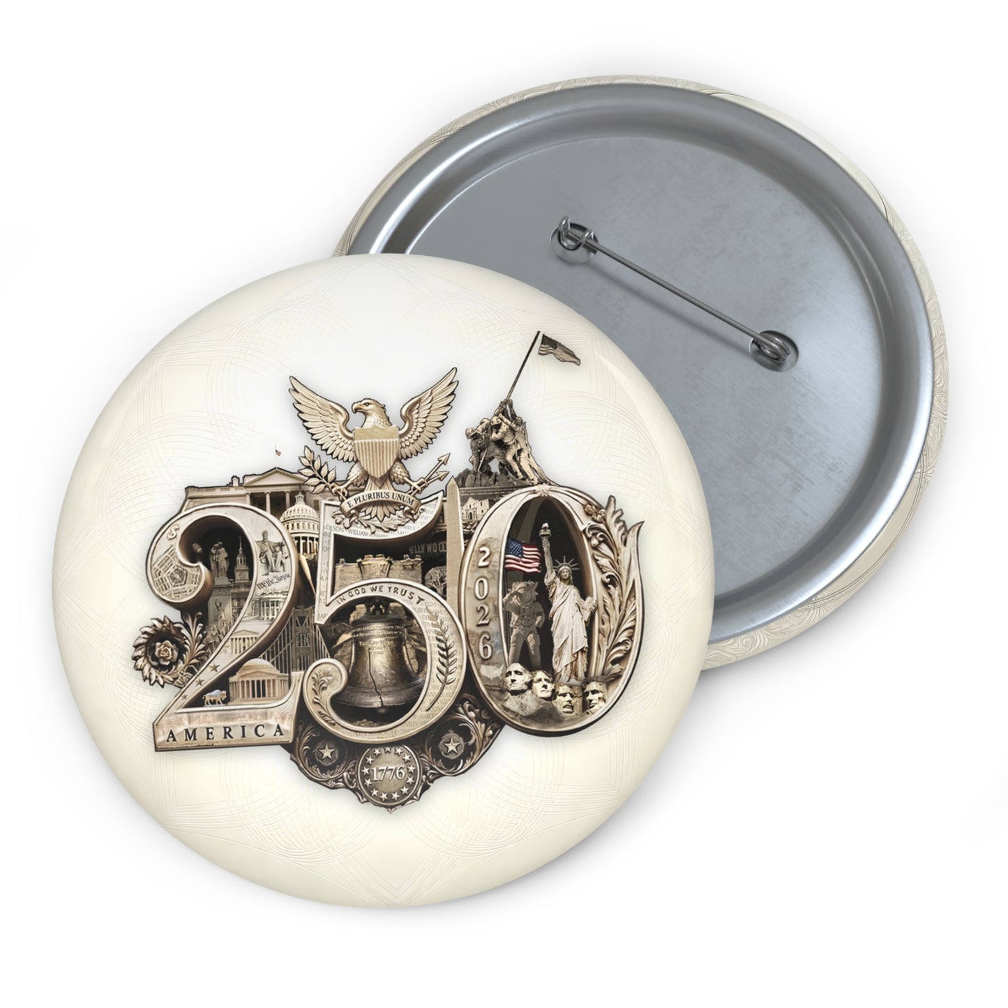 America 250th Pin featuring the Gold 250th Seal™ commemorative design