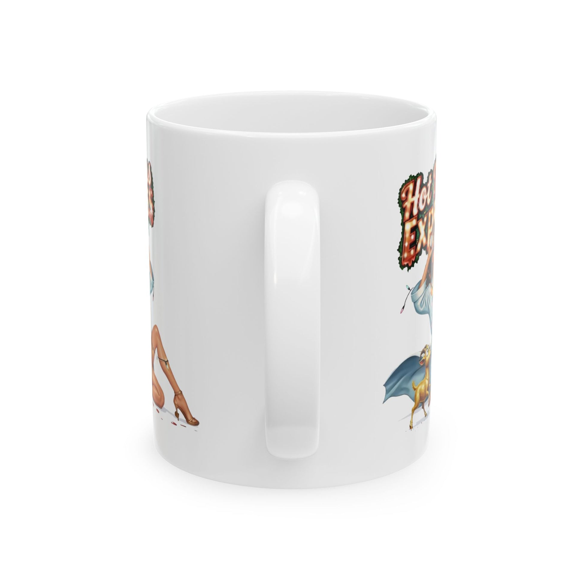 Hot Mess Express pin-up ceramic mug