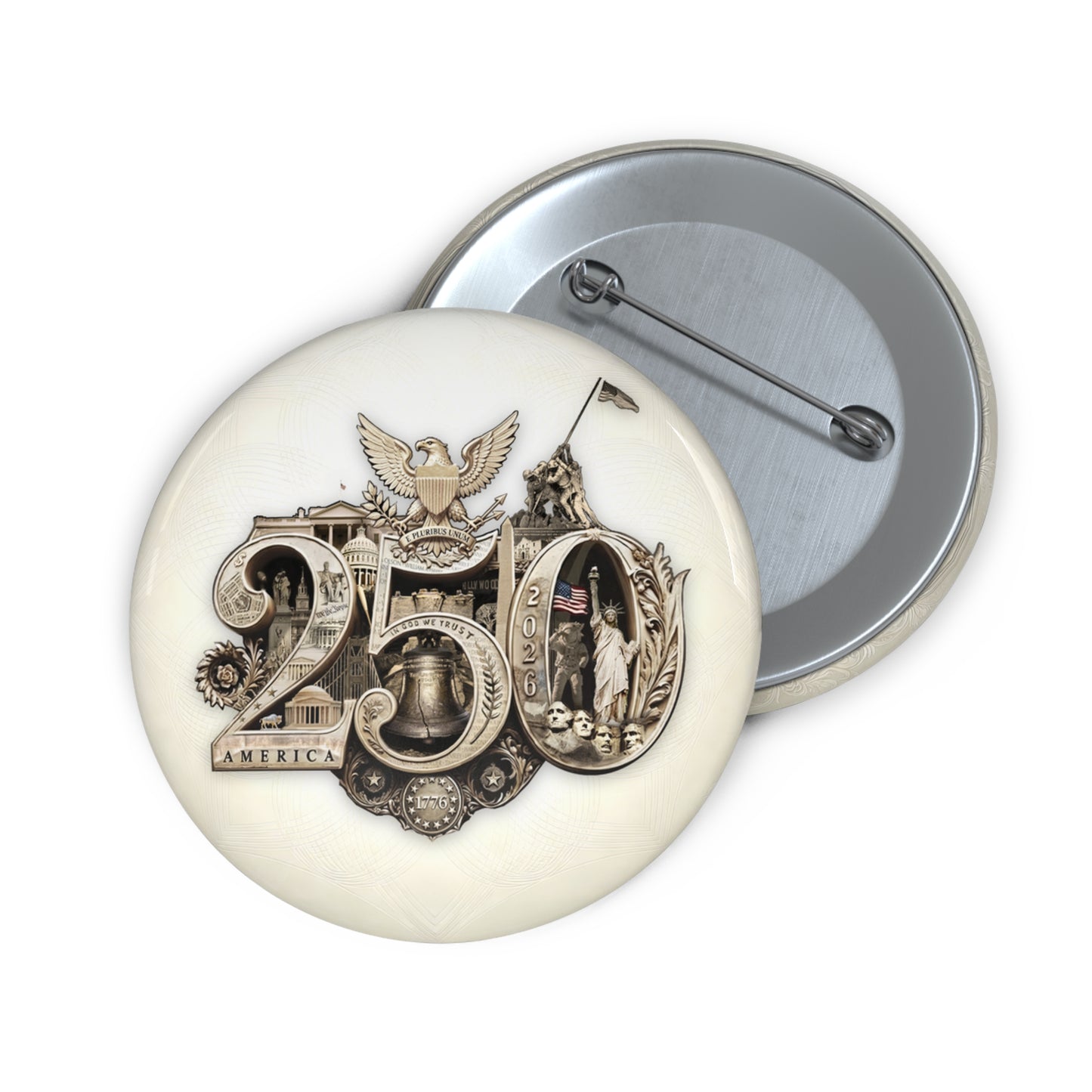 America 250th Pin featuring the Gold 250th Seal™ commemorative design