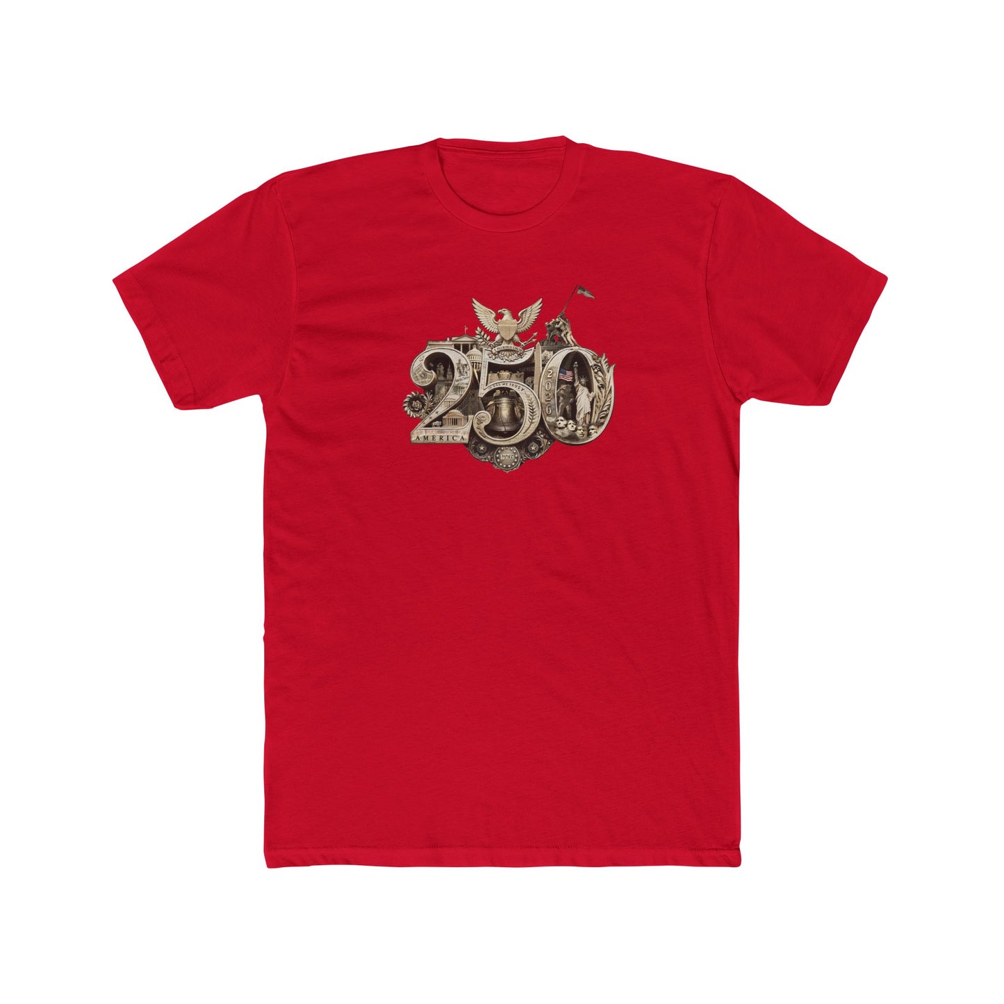 America 250th T-Shirt featuring the 250th Seal™ commemorative design