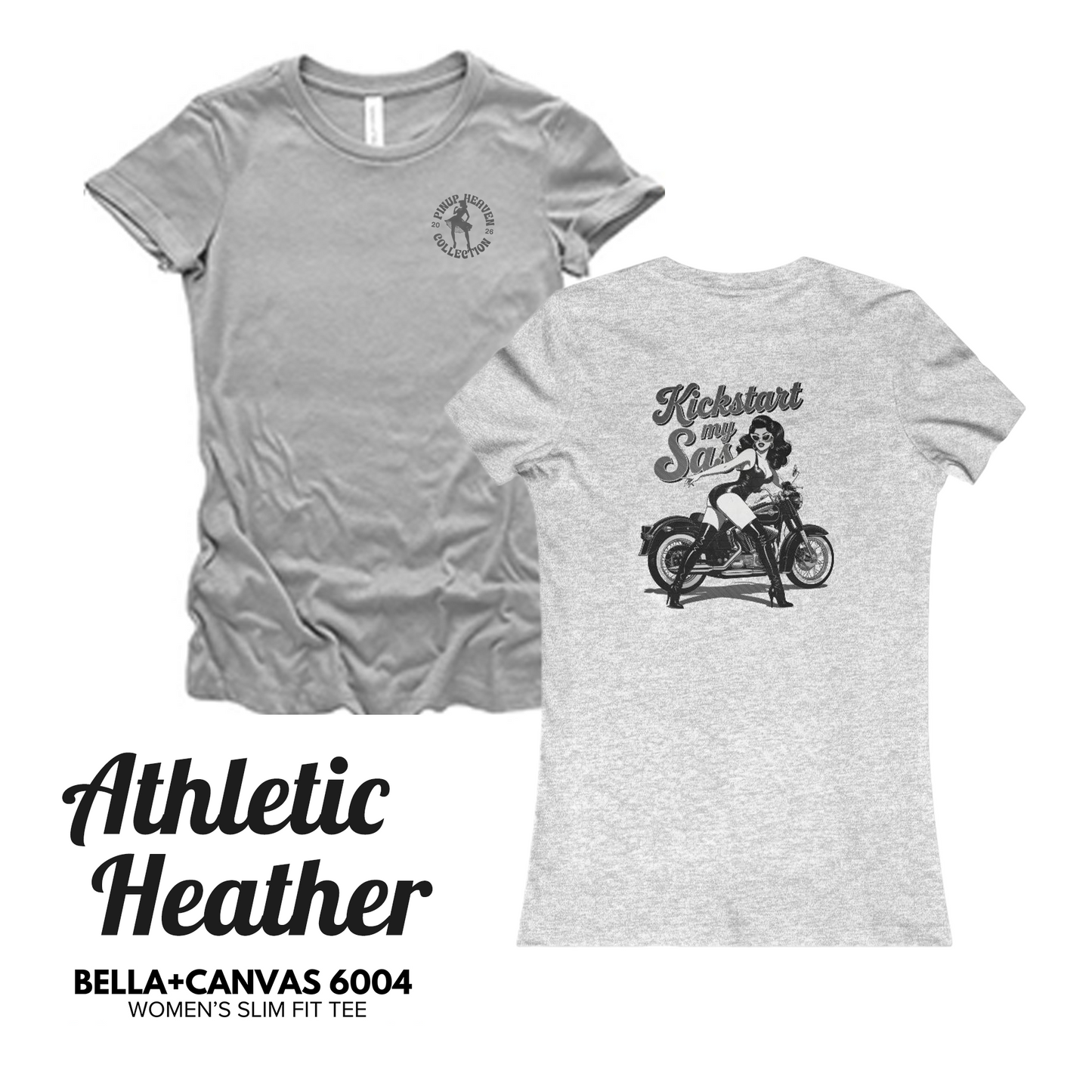 Kickstart My Sass women's biker graphic tee