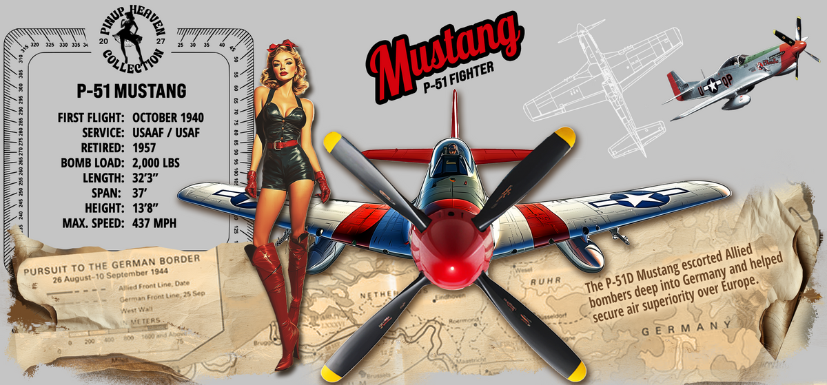 B-17 Flying Fortress WWII Pint Glass