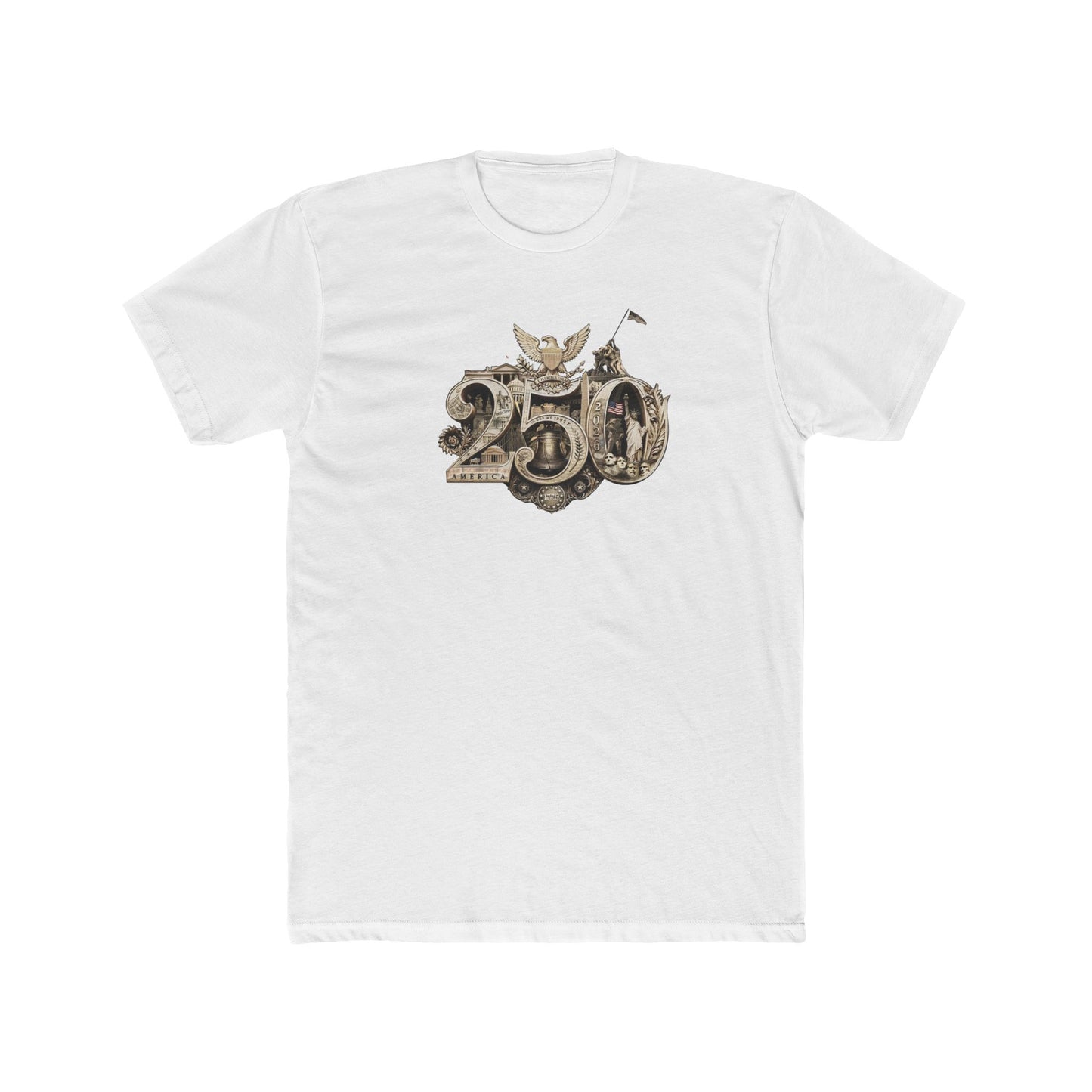 America 250th T-Shirt featuring the 250th Seal™ commemorative design