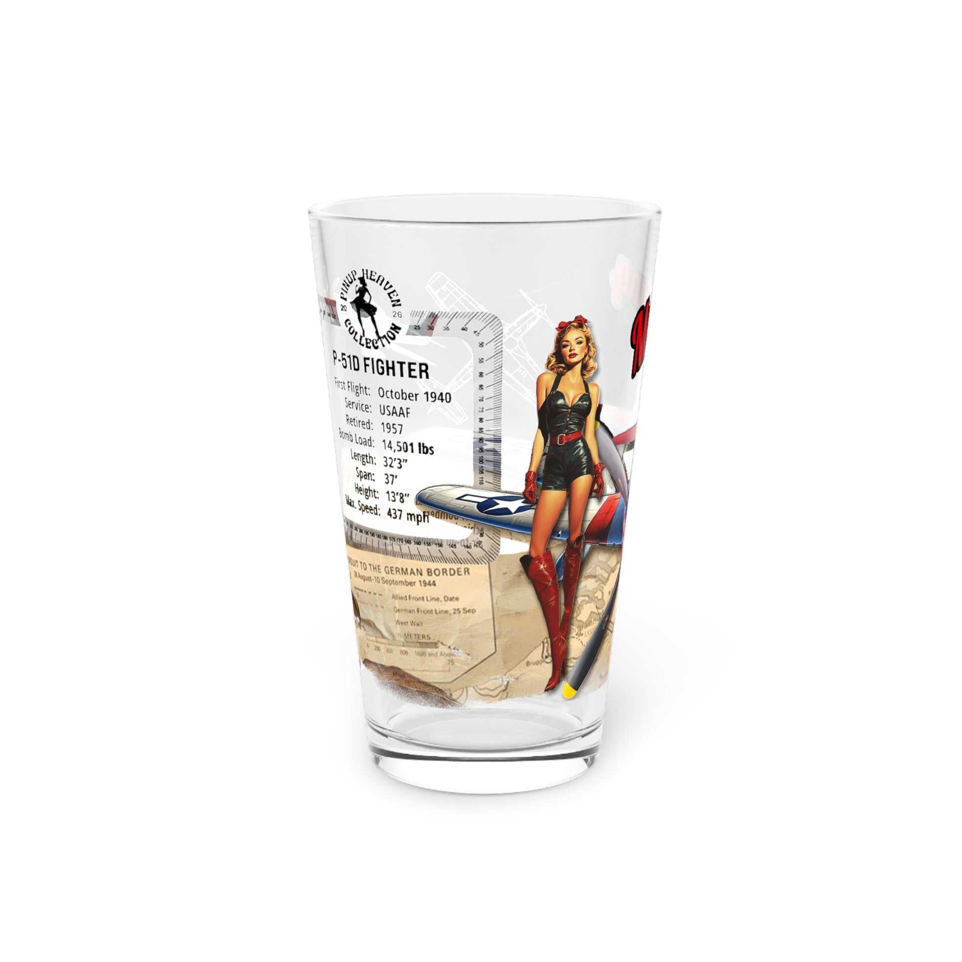 America 250th Pint Glass featuring the 250th Seal™ commemorative design