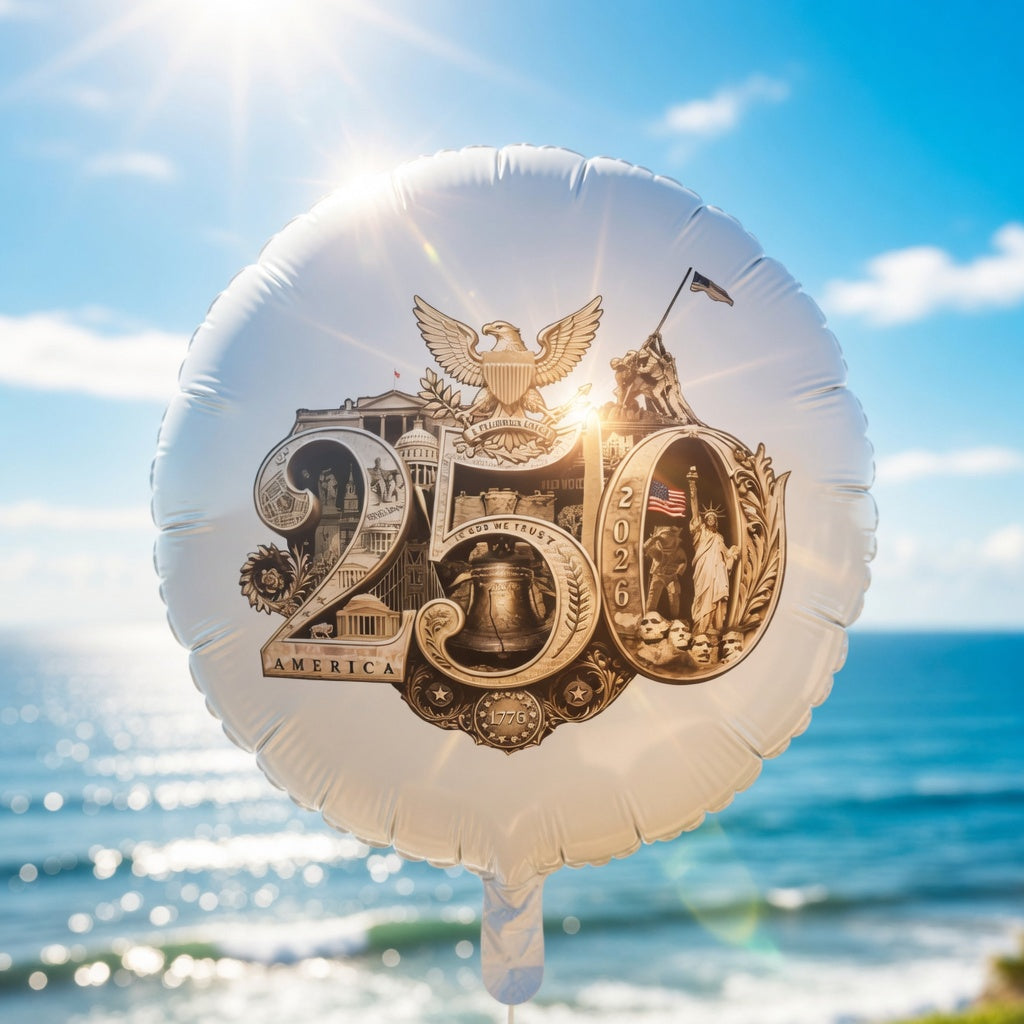 America 250th Balloon featuring the 250th Seal™ commemorative design