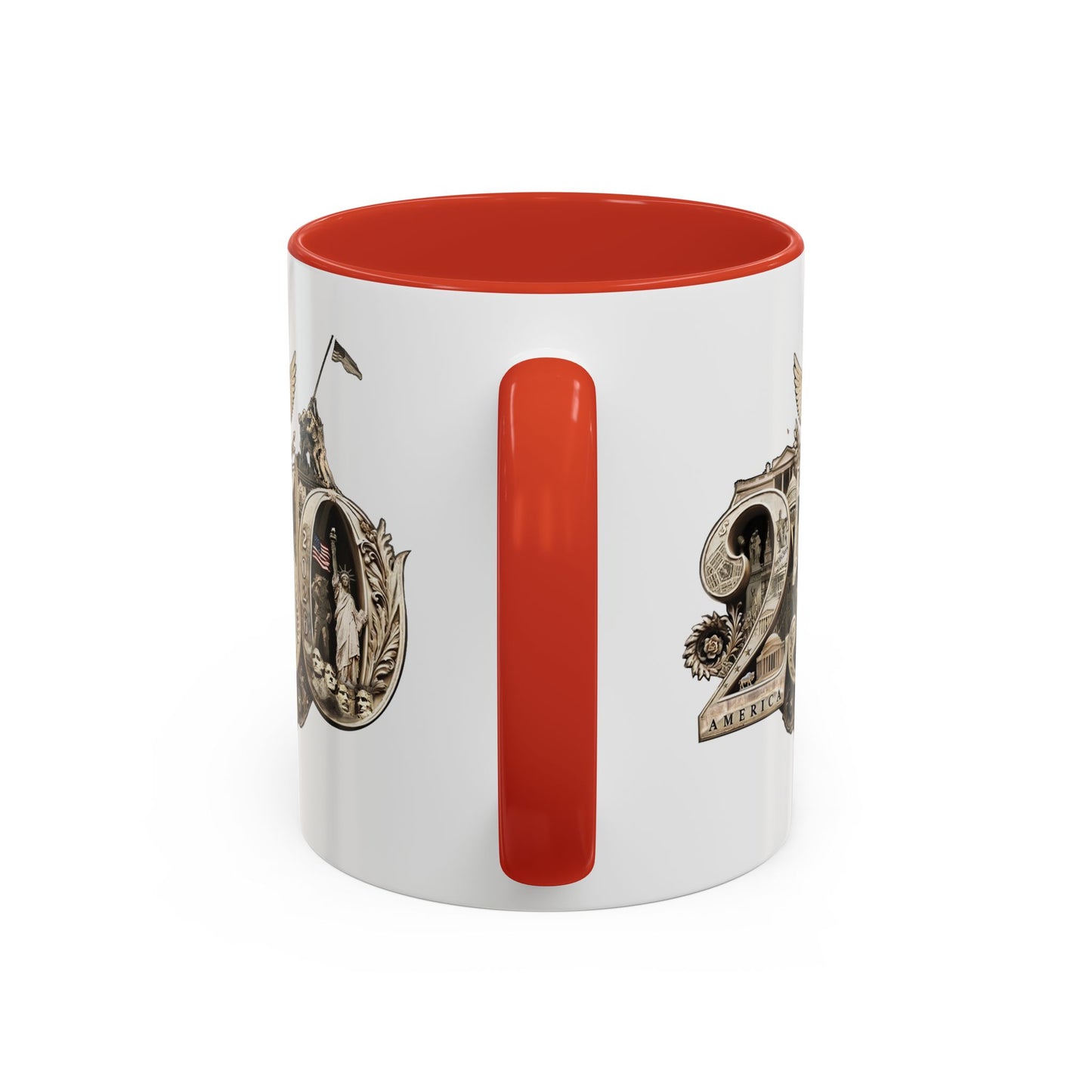 America 250th Anniversary Commemorative Accent Mug –   11oz 15oz