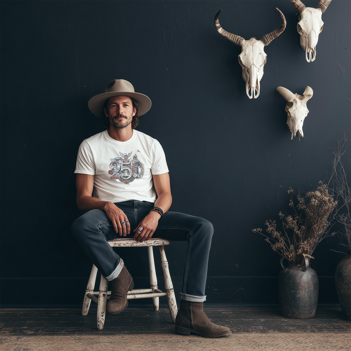 America 250th T-Shirt featuring the 250th Seal™ commemorative design