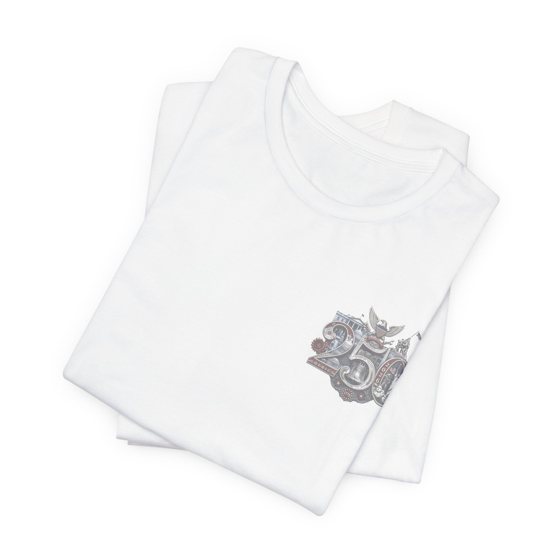America 250th T-Shirt featuring the 250th Seal™ commemorative design