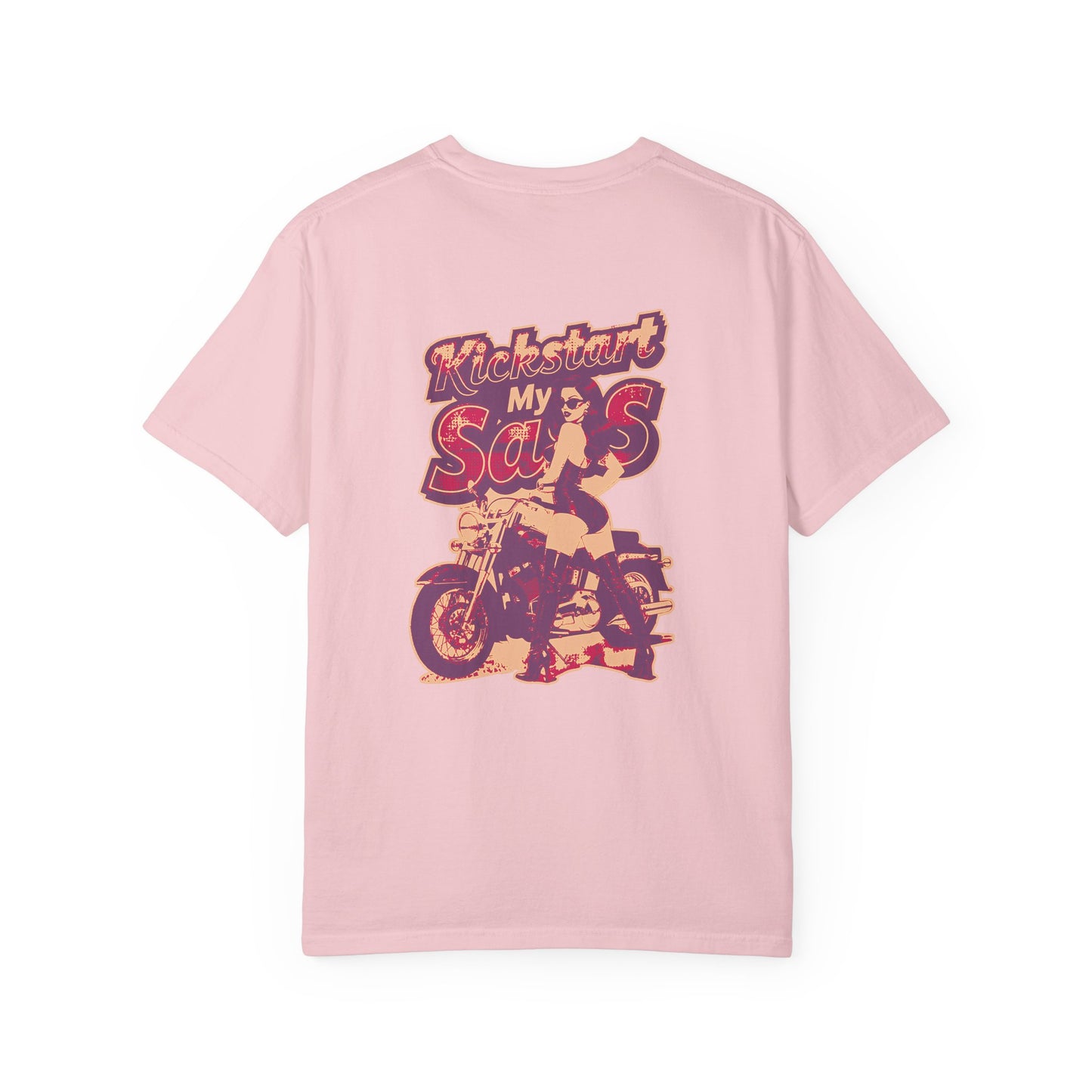 Kickstart My Sass biker pin-up graphic tee