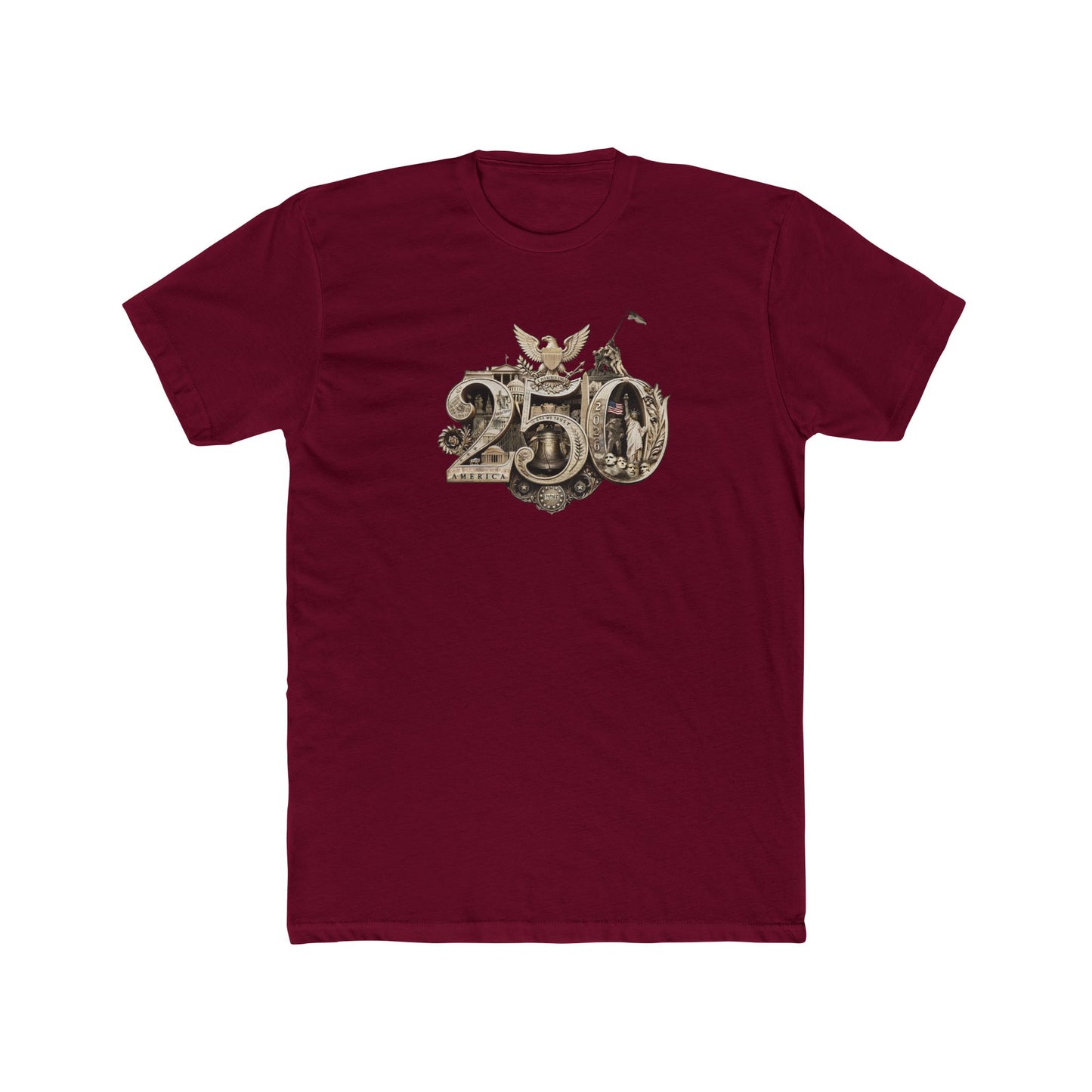 America 250th T-Shirt featuring the 250th Seal™ commemorative design