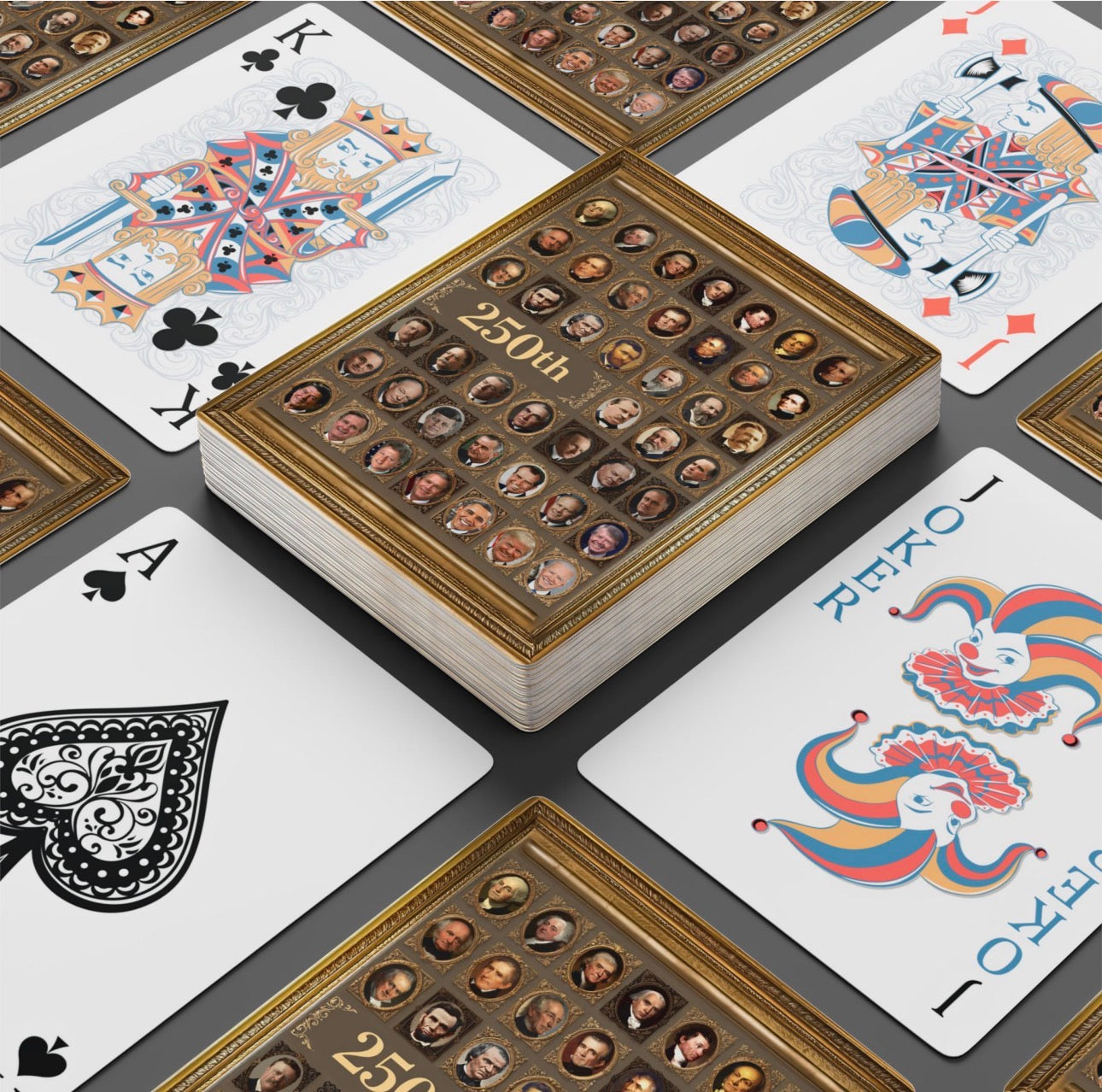 America 250th Deck featuring the 250th Seal™ commemorative design