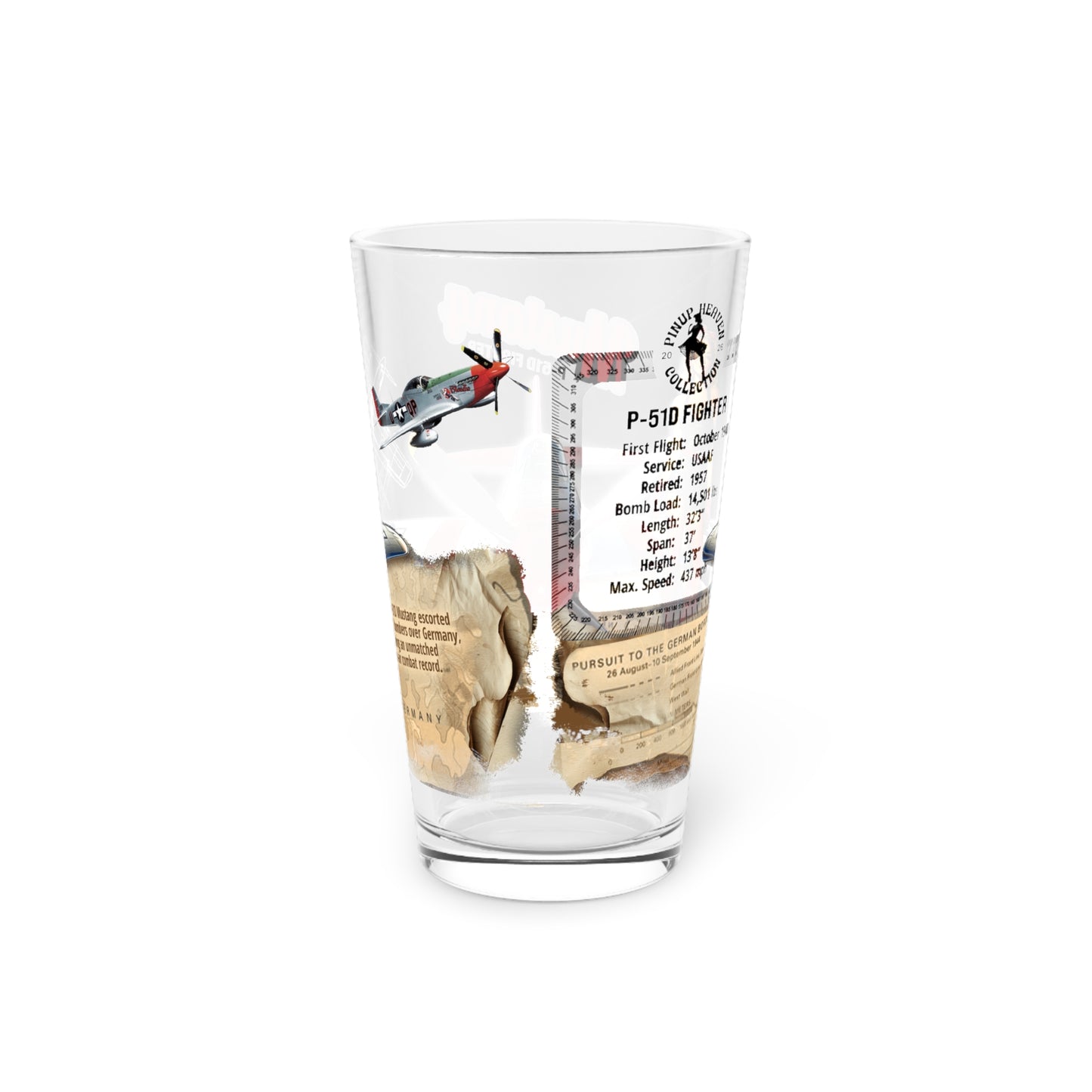 America 250th Pint Glass featuring the 250th Seal™ commemorative design