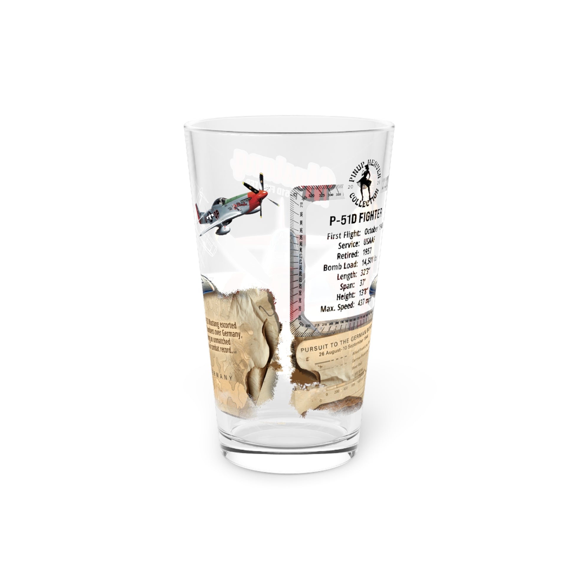 America 250th Pint Glass featuring the 250th Seal™ commemorative design