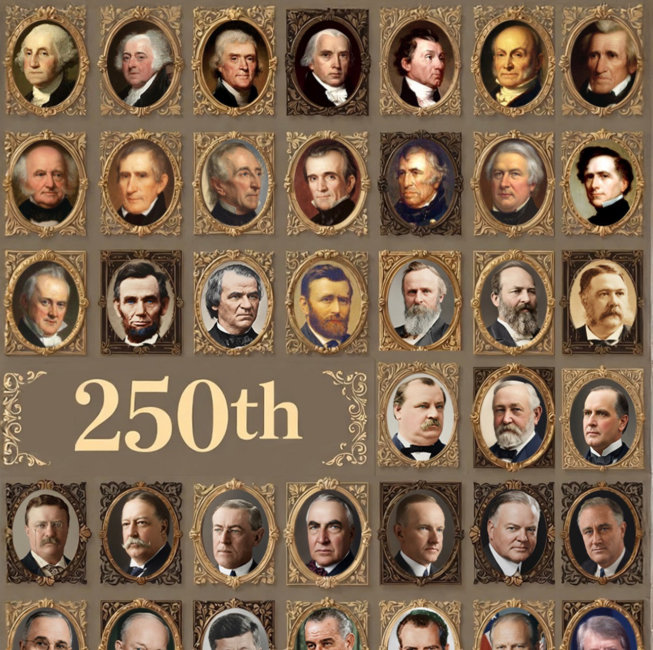 America 250th Deck featuring the 250th Seal™ commemorative design