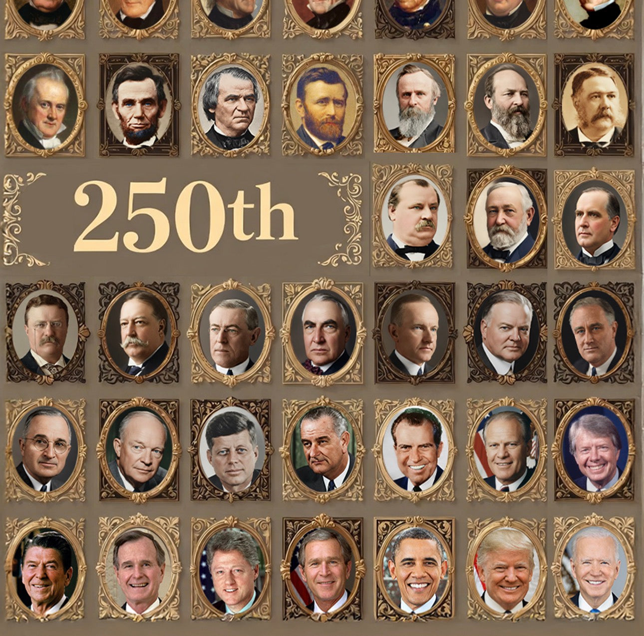 America 250th Deck featuring the 250th Seal™ commemorative design