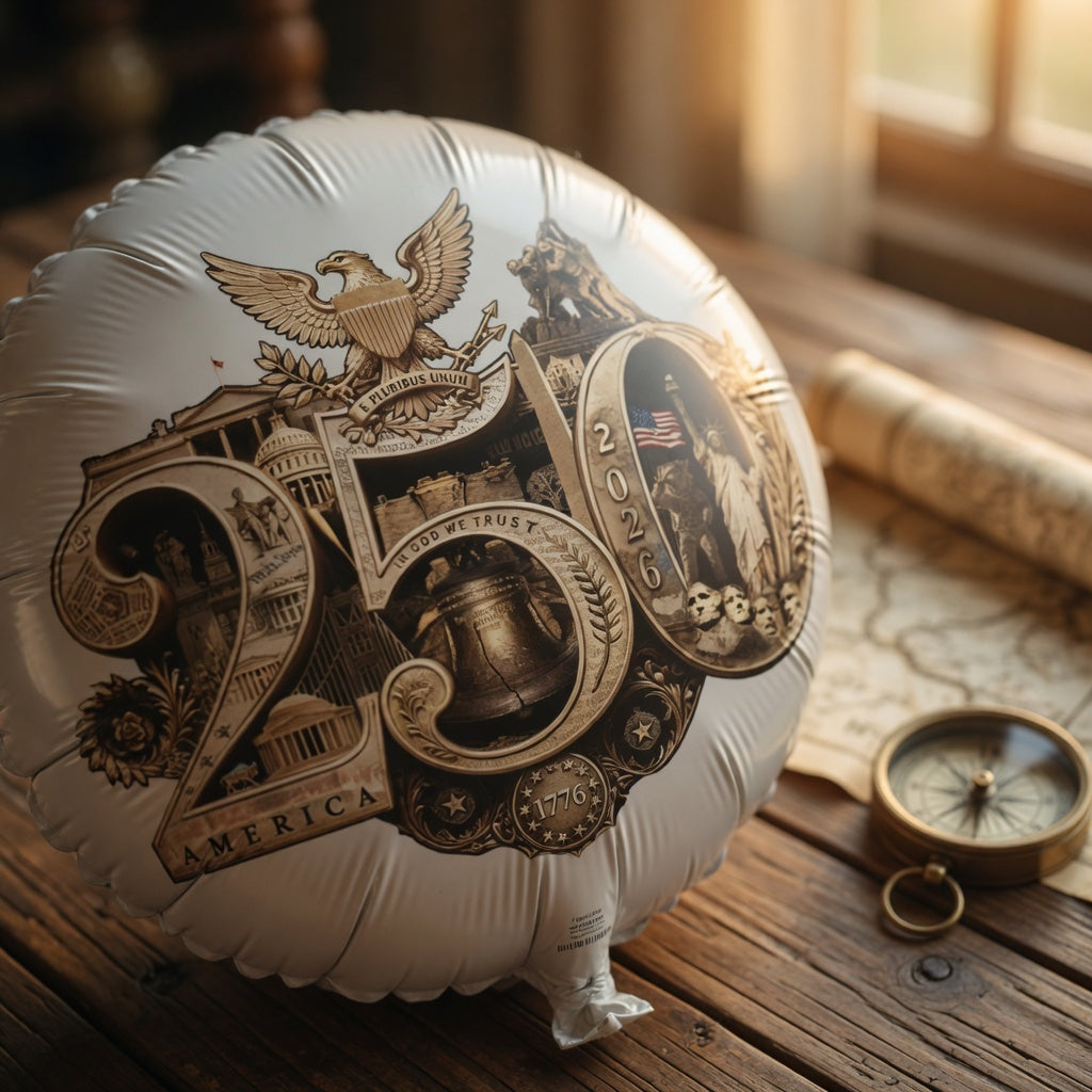 America 250th Balloon featuring the 250th Seal™ commemorative design