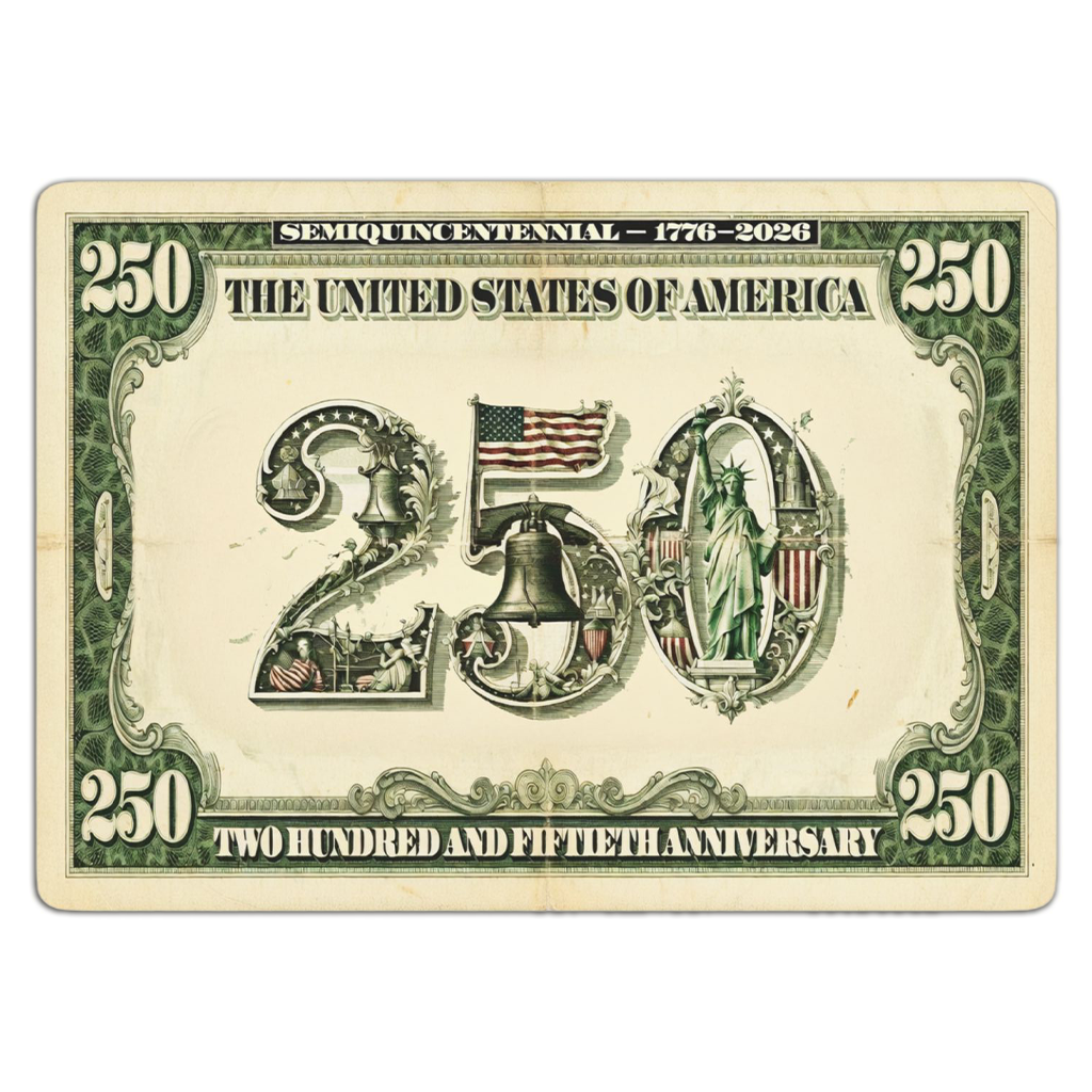 America 250th Deck featuring the 250th Seal™ commemorative design