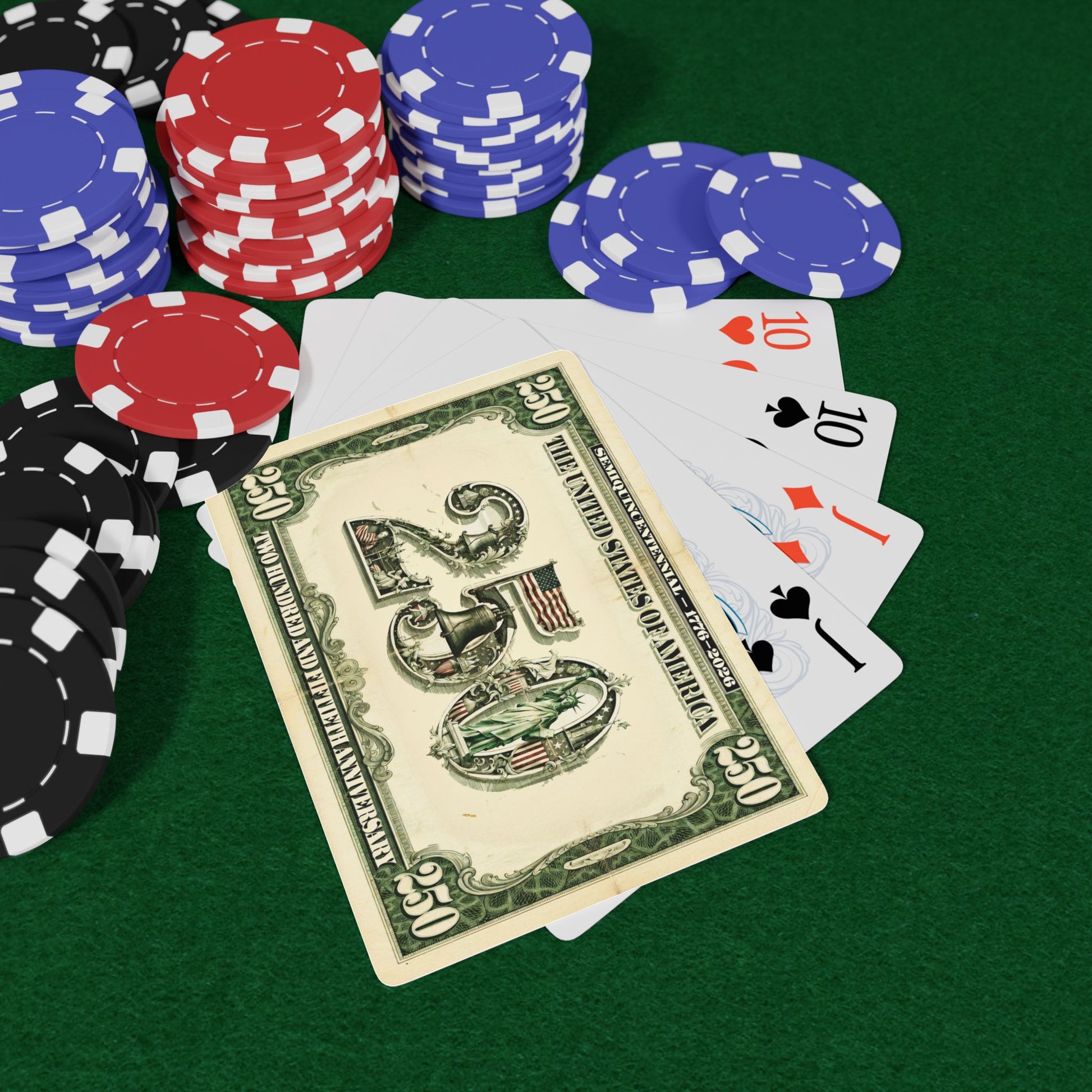 America 250th Deck featuring the 250th Seal™ commemorative design