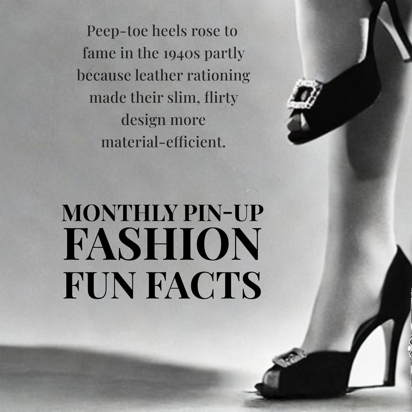 2027 Monochrome Bombshells Pin-Up Fashion Calendar - Vintage Wall Art