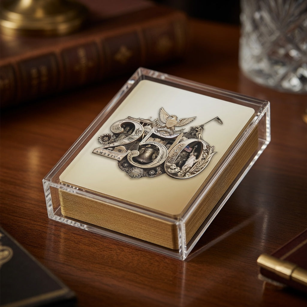 America 250th Anniversary Playing Card Deck Bundle Variety 4-Pack — The Semiquincentennial Collection