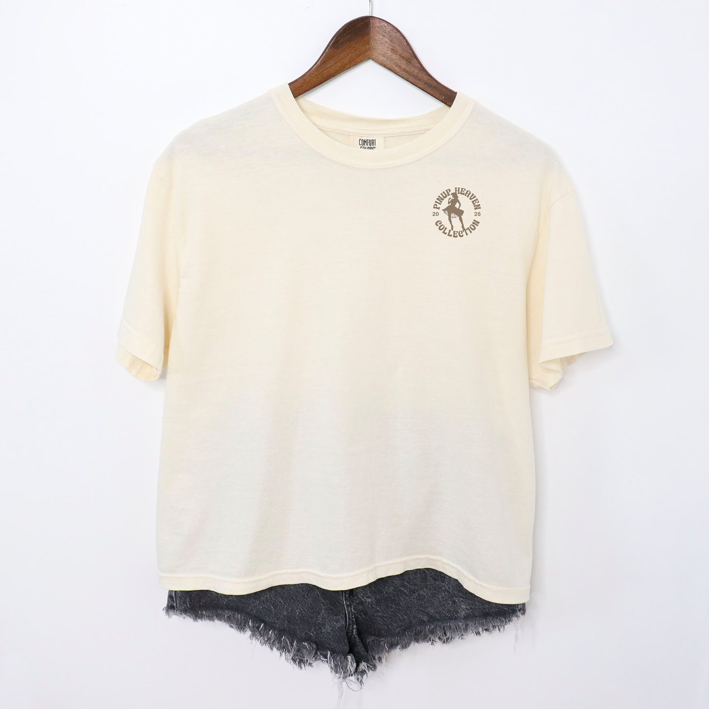 Kickstart My Sass pin-up biker boxy tee