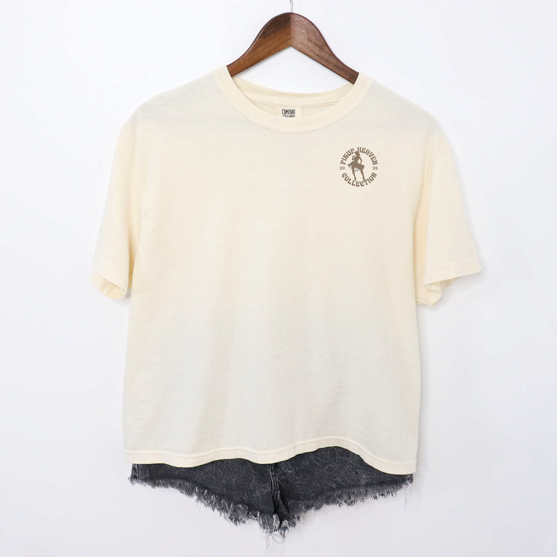 Kickstart My Sass pin-up biker boxy tee