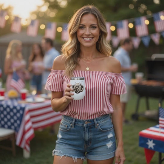 America 250th Tumbler product video featuring the 250th Seal™ commemorative design